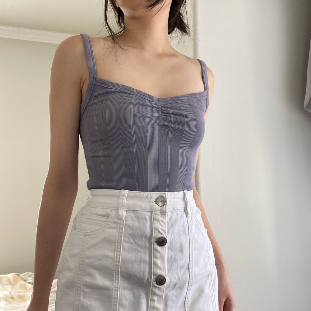 Ribbed cami top